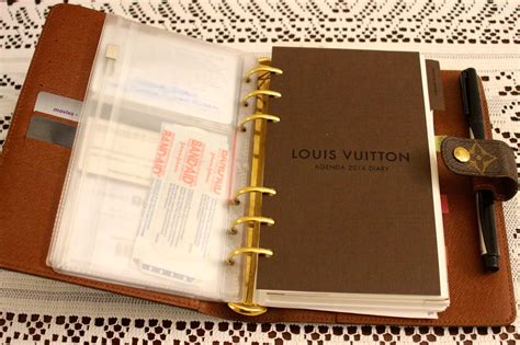 louis vuitton agenda refill medium